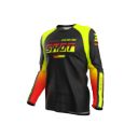 Bluza SHOT DRAW KID BLOCK NEON_YELLOW 12-13