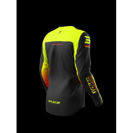 Bluza SHOT DRAW KID BLOCK NEON_YELLOW 12-13