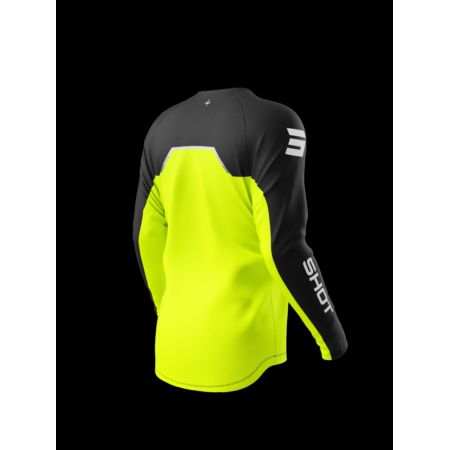 Bluza SHOT DRAW KID DAYTONA NEON_YELLOW 12-13
