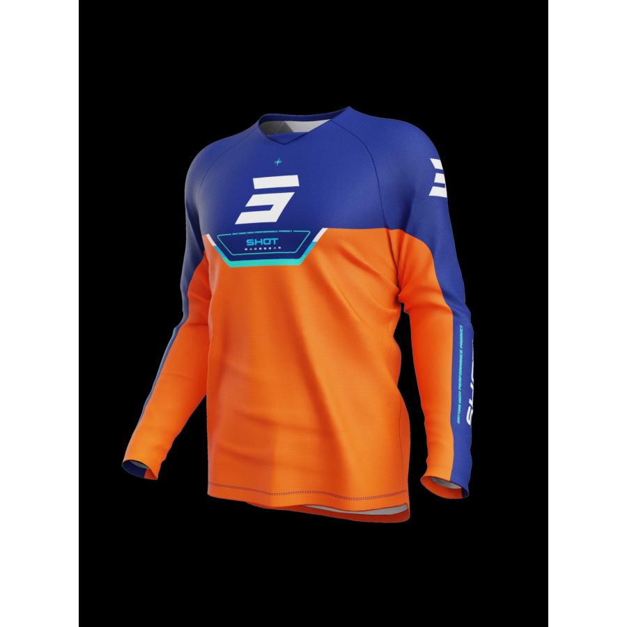 Bluza SHOT DRAW KID DAYTONA ORANGE 4-5