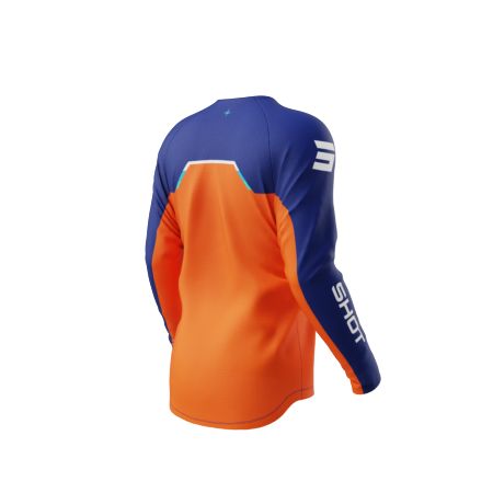 Bluza SHOT DRAW KID DAYTONA ORANGE 4-5