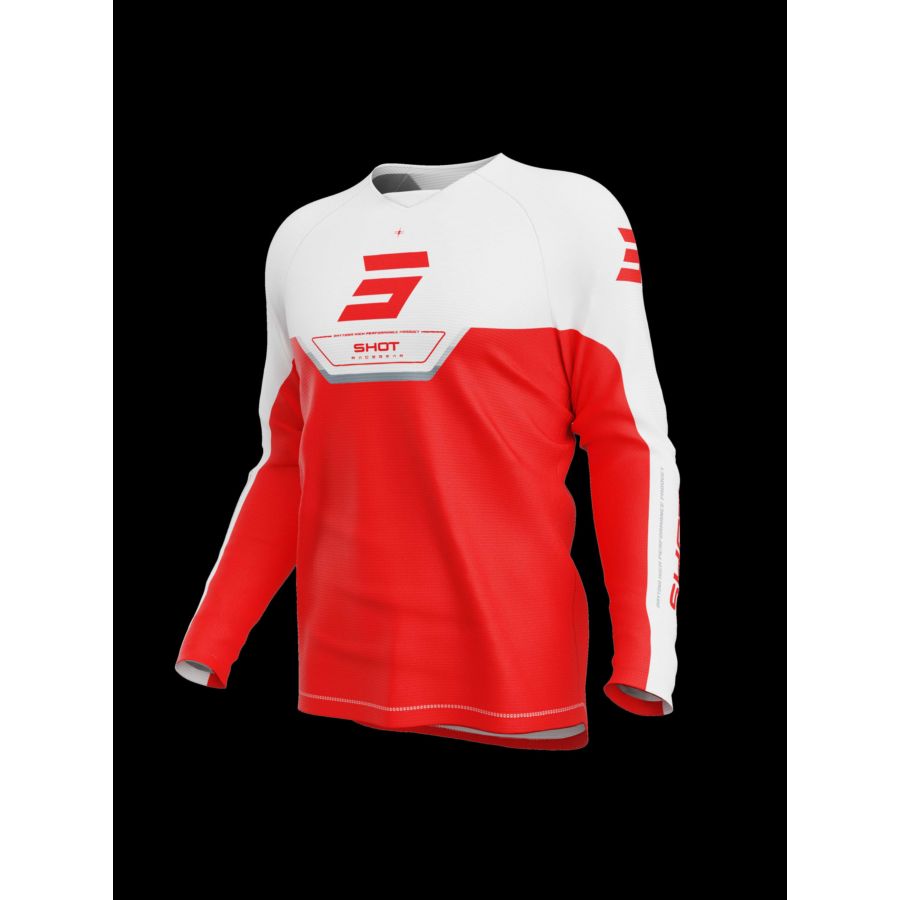 Bluza SHOT DRAW KID DAYTONA RED 8-9