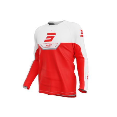 Bluza SHOT DRAW KID DAYTONA RED 12-13