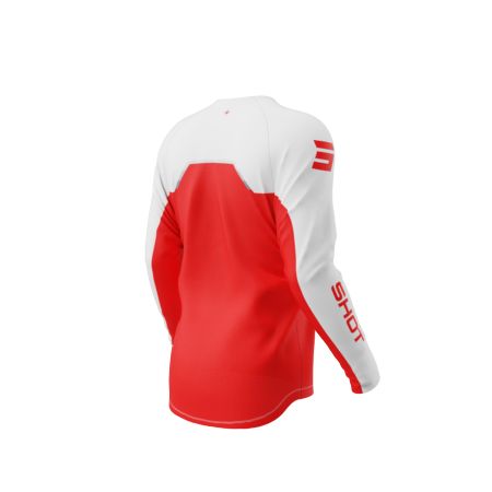 Bluza SHOT DRAW KID DAYTONA RED 12-13