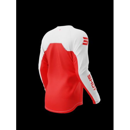 Bluza SHOT DRAW KID DAYTONA RED 12-13