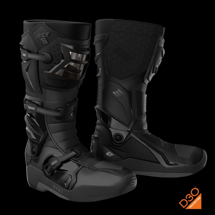 Buty SHOT RACE 8 BLACK_CHROME 48