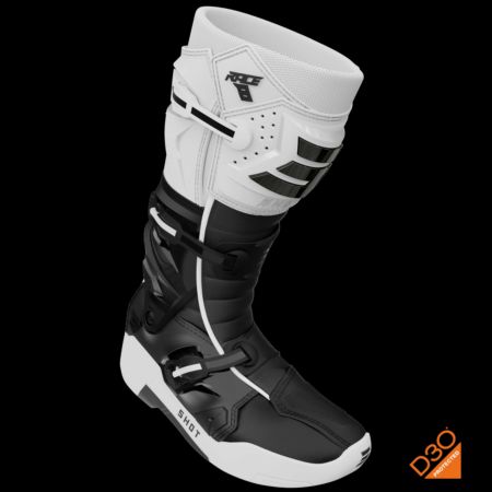 Buty SHOT RACE 8 WHITE_BLACK_CHROME 47