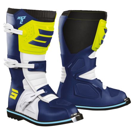 Buty SHOT RACE 2 KID BLUE_NEON_YELLOW 32