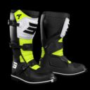 Buty SHOT RACE 2 KID BLACK_WHITE_NEON_YELLOW 35