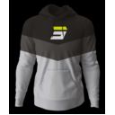 Bluza casual SHOT STRIPE BLACK L