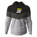 Bluza casual SHOT STRIPE BLACK L