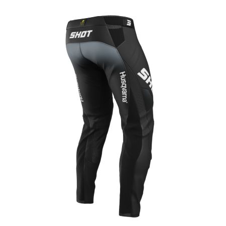 Spodnie SHOT AEROLITE HVA 26 BLACK_GREY 38