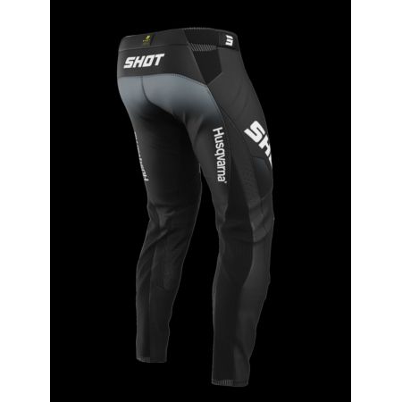 Spodnie SHOT AEROLITE HVA 26 BLACK_GREY 38