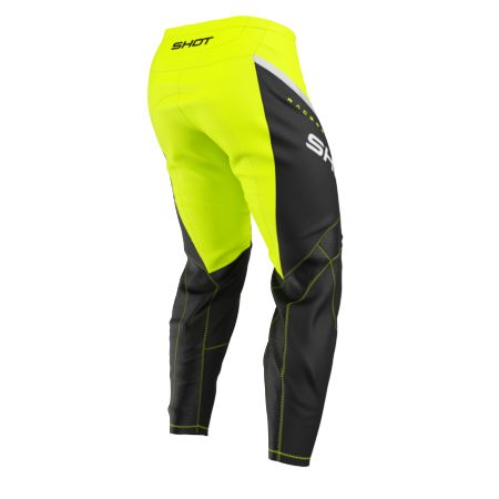 Spodnie SHOT DRAW KID DAYTONA NEON_YELLOW 8-9