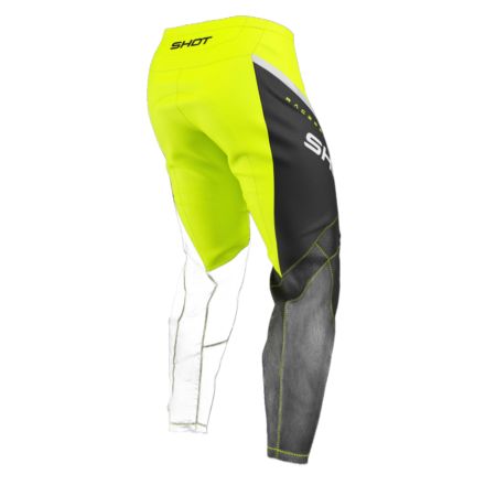Spodnie SHOT DRAW KID DAYTONA NEON_YELLOW 8-9