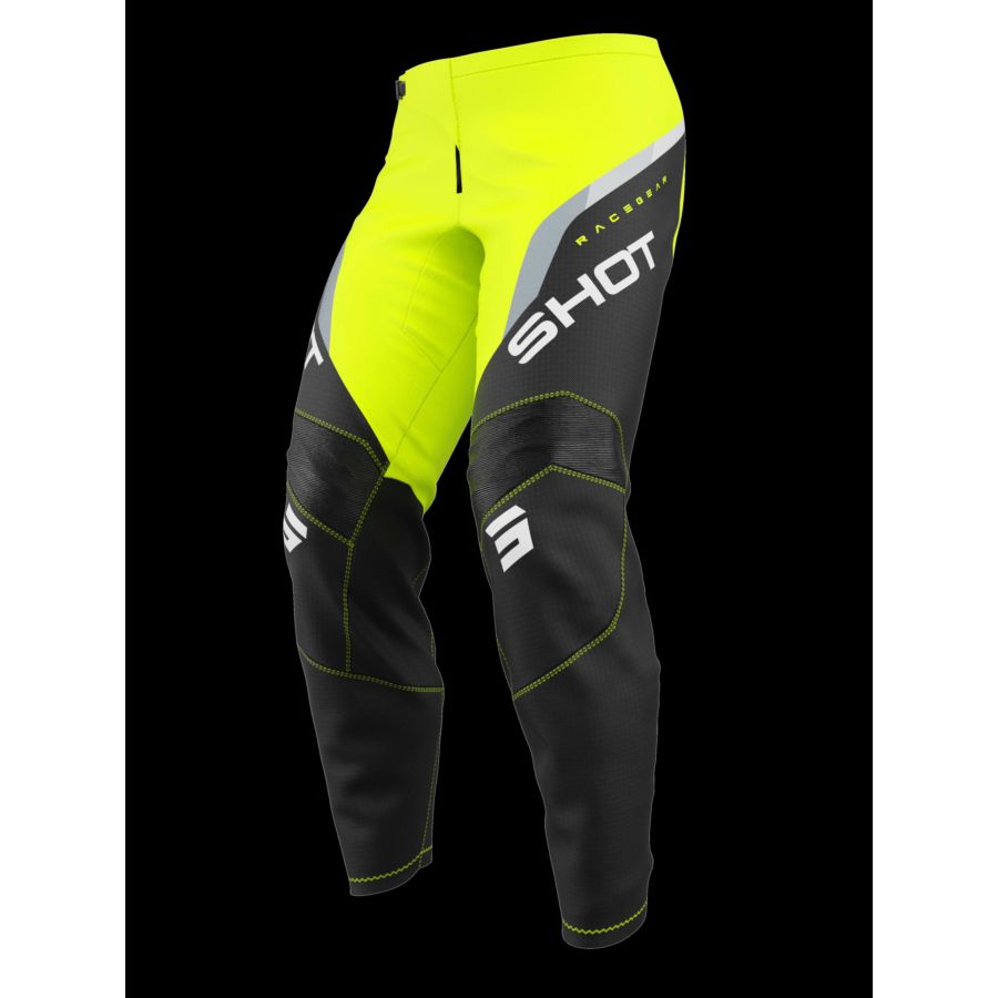 Spodnie SHOT DRAW KID DAYTONA NEON_YELLOW 10-11