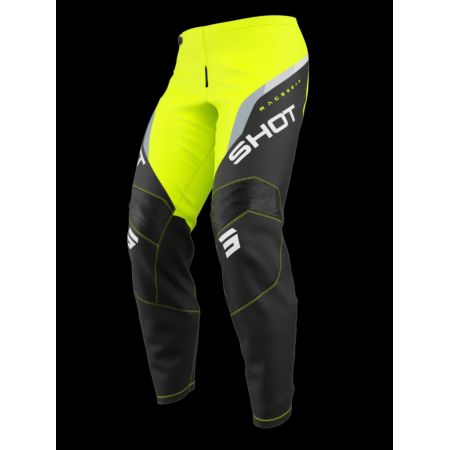Spodnie SHOT DRAW KID DAYTONA NEON_YELLOW 10-11