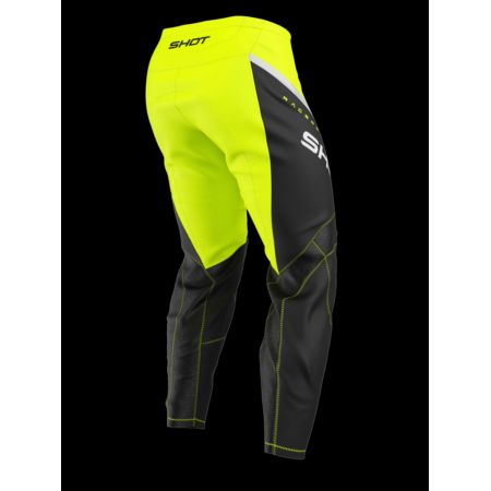 Spodnie SHOT DRAW KID DAYTONA NEON_YELLOW 10-11
