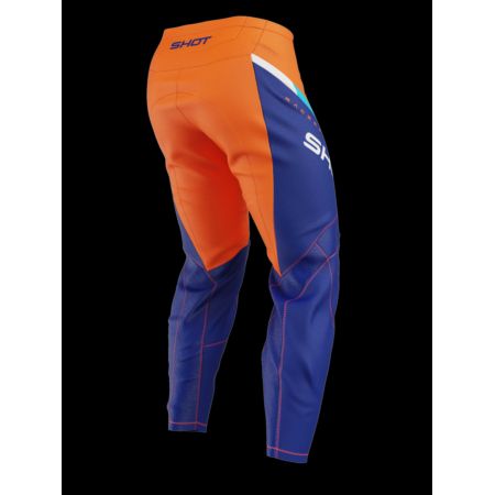 Spodnie SHOT DRAW KID DAYTONA ORANGE 6-7