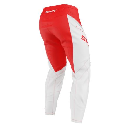 Spodnie SHOT DRAW KID DAYTONA RED 4-5