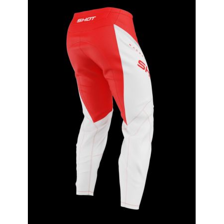 Spodnie SHOT DRAW KID DAYTONA RED 4-5