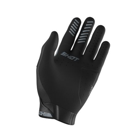Rękawiczki SHOT RACE EVO BLACK_GREY 09