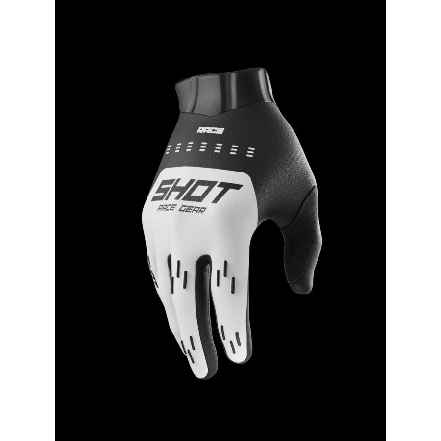 Rękawiczki SHOT RACE EVO WHITE 11