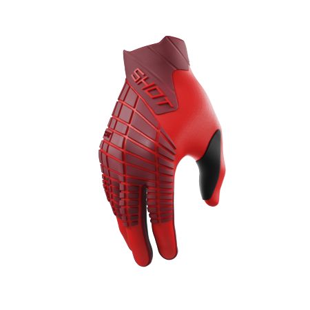 Rękawiczki SHOT CORE MAX RED 08