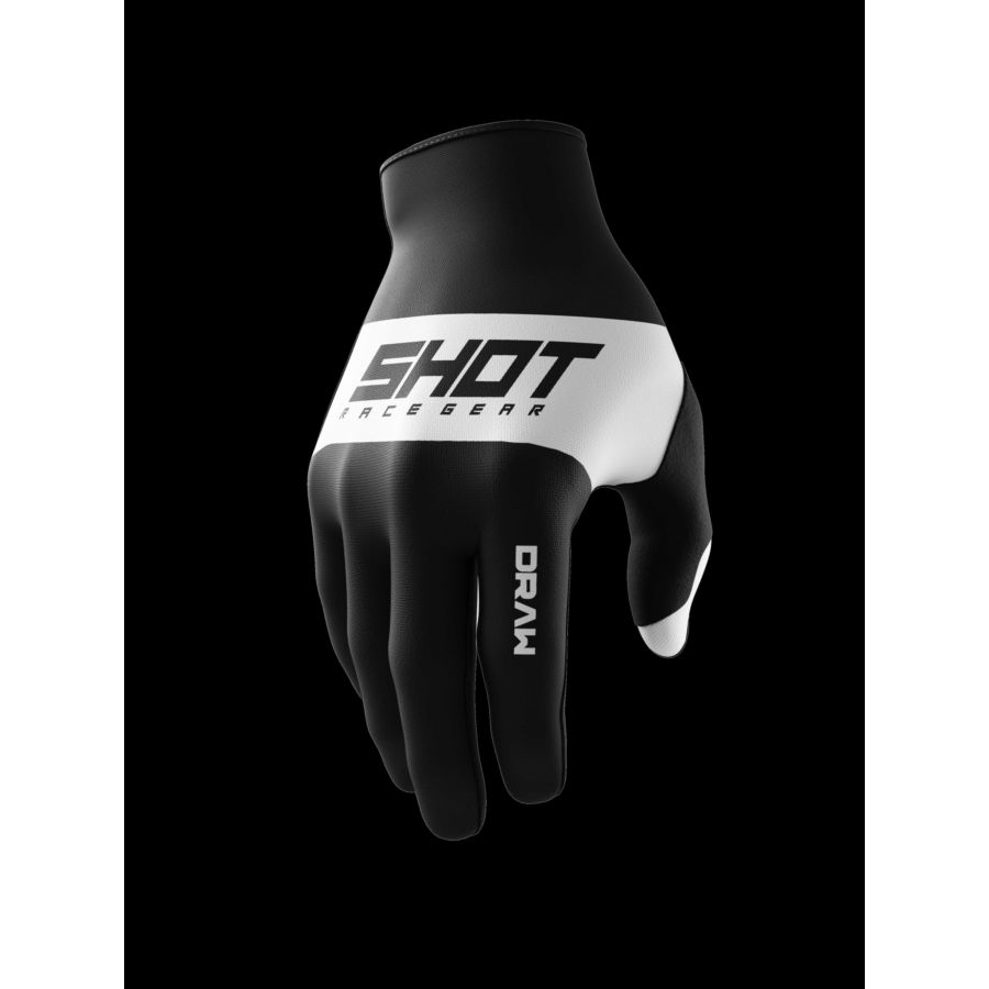Rękawiczki SHOT DRAW SKY BLACK 12