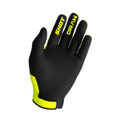 Rękawiczki SHOT DRAW SKY NEON_YELLOW 11