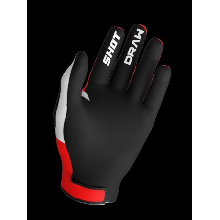 Rękawiczki SHOT DRAW SKY RED 13