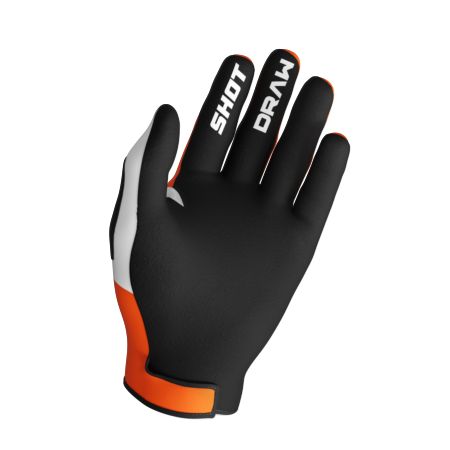 Rękawiczki SHOT DRAW SKY ORANGE 09