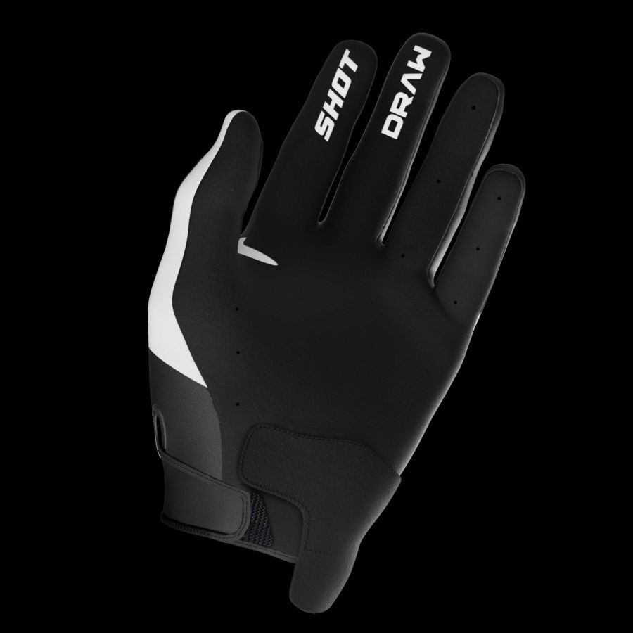 Rękawiczki SHOT DRAW KID SKY BLACK 4-5