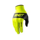 Rękawiczki SHOT DRAW KID SKY NEON_YELLOW 8-9