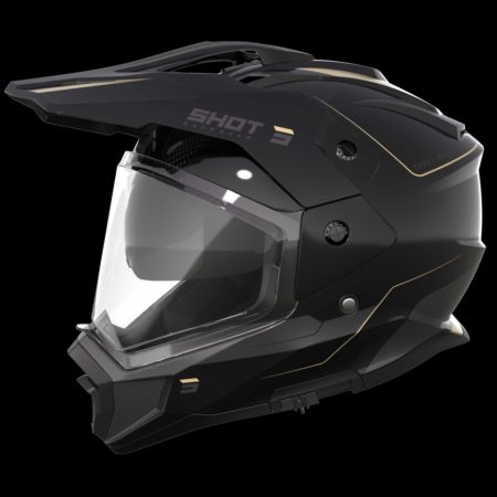 Kask SHOT TREK MAX VISION RALLY BK_SAND_GLOSSY L