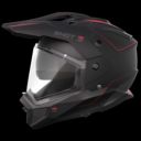 Kask SHOT TREK MAX VISION RALLY BLACK_RED_MATT M