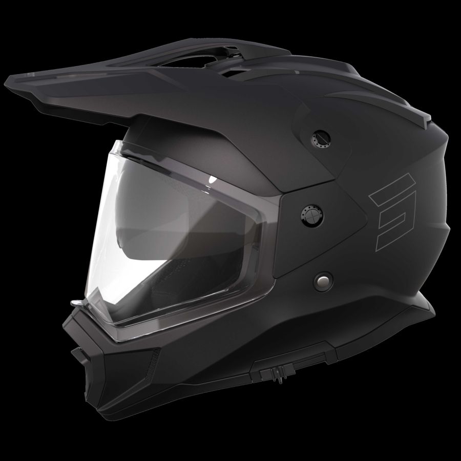 Kask SHOT TREK MAX VISION SOLID BLACK_MATT S