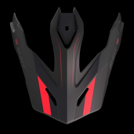 Daszek SHOT TREK RALLY BLACK_RED_MATT