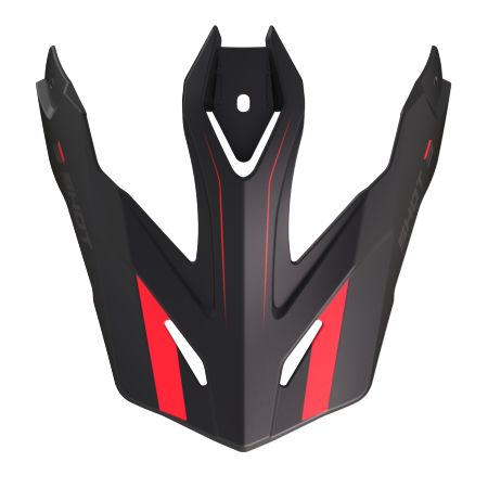 Daszek SHOT TREK RALLY BLACK_RED_MATT