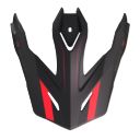 Daszek SHOT TREK RALLY BLACK_RED_MATT