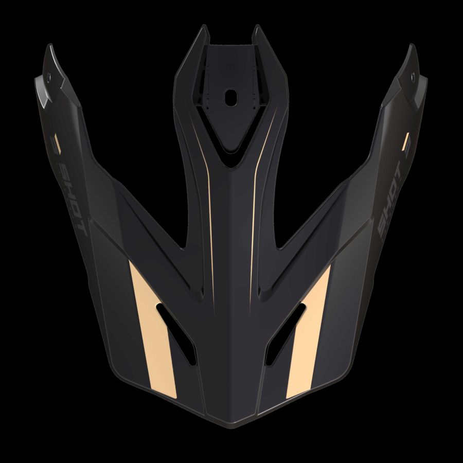 Daszek SHOT TREK RALLY BLACK_SAND_GLOSSY