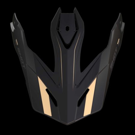 Daszek SHOT TREK RALLY BLACK_SAND_GLOSSY