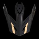 Daszek SHOT TREK RALLY BLACK_SAND_GLOSSY