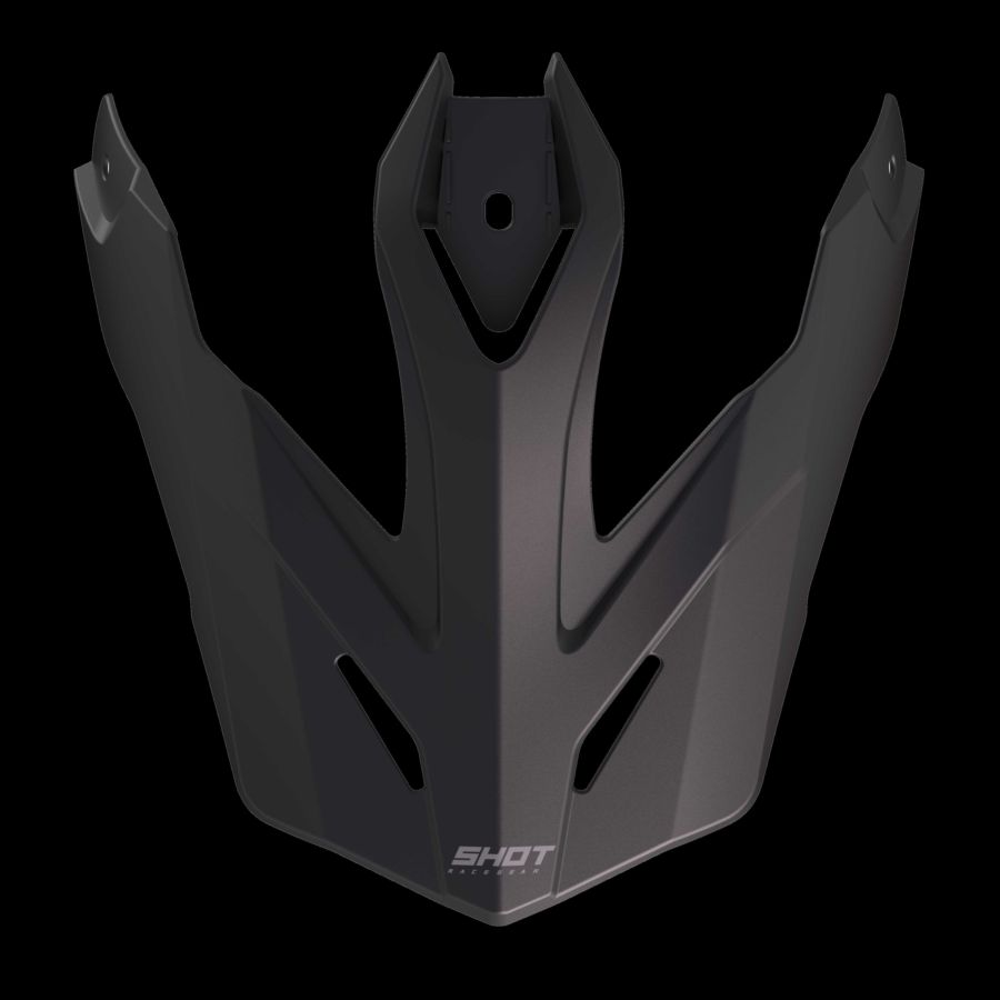 Daszek SHOT TREK SOLID BLACK_MATT