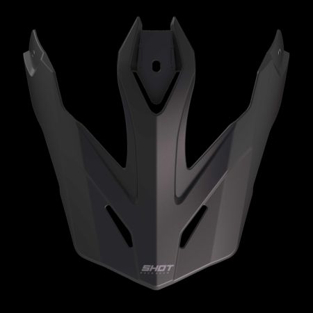 Daszek SHOT TREK SOLID BLACK_MATT