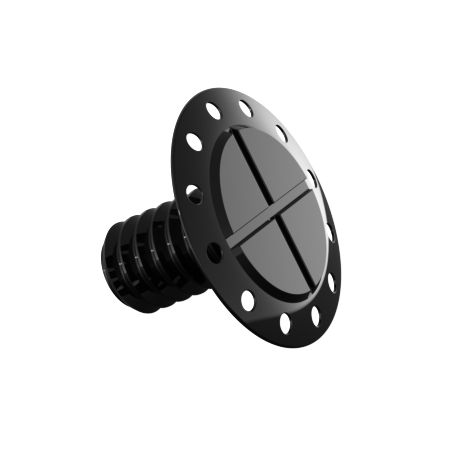 Screws SHOT KIT (PEAK/VISOR) TREK BLACK