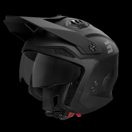 Kask SHOT DROP SOLID BLACK_MATT M