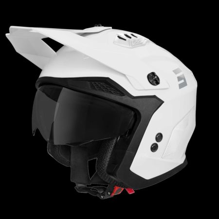 Kask SHOT DROP SOLID WHITE_GLOSSY M