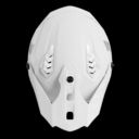 Kask SHOT DROP SOLID WHITE_GLOSSY M