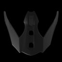 Daszek SHOT DROP SOLID BLACK_MATT